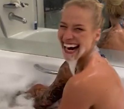 Ebanie Bridges Leaked Onlyfans – Show Body In Bathtub